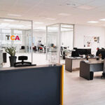 Interior de oficina de TCA